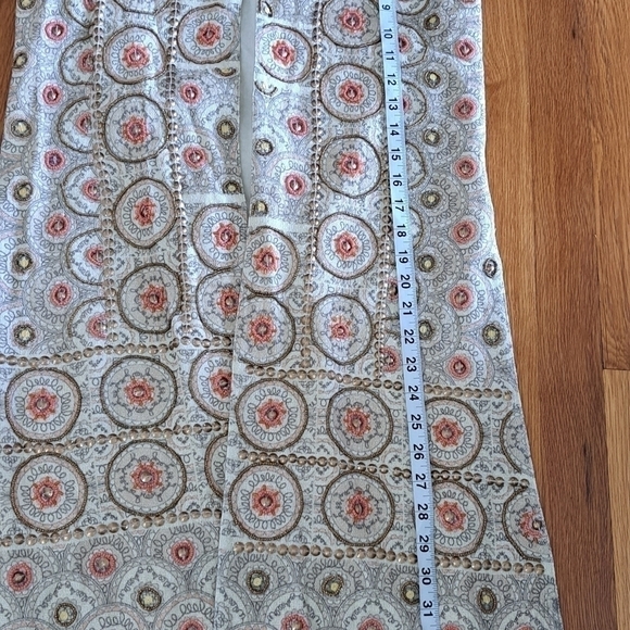 Soft Surroundings Alhambra Long Vest Beaded Geometric Pattern Festival Size  PSM - Picture 12 of 12